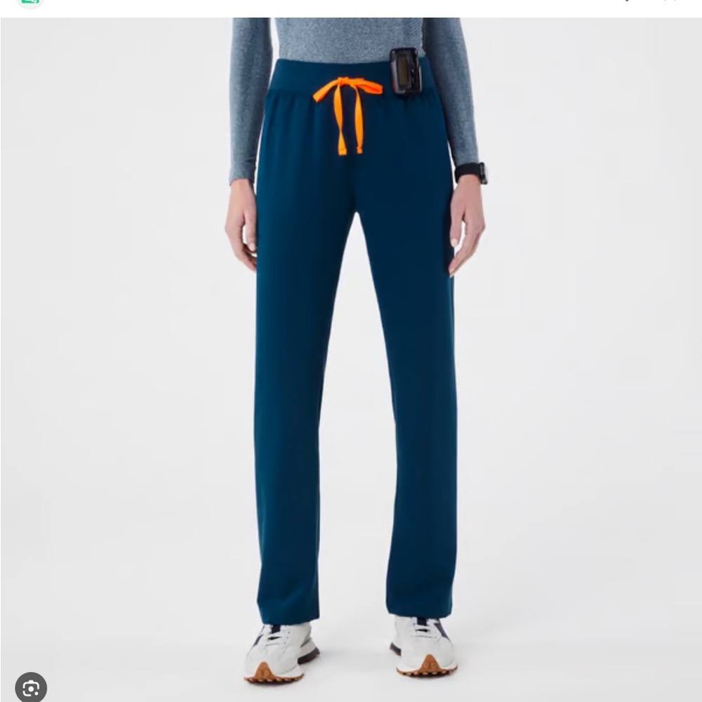 Figs Livingston Scrub Pant XS TALL Deep Reef